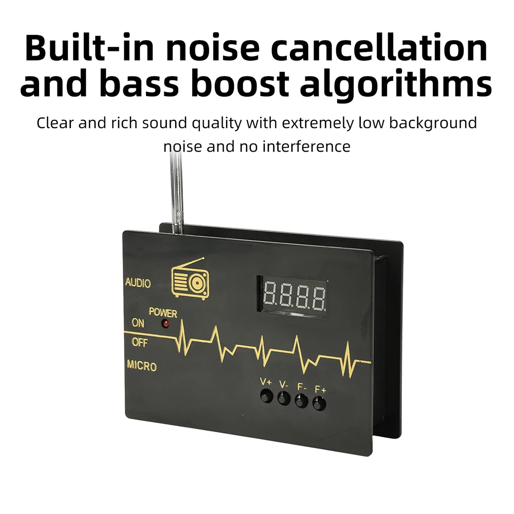 DC 5V 87-108MHz Frequency Range RDA5807M Radio FM Radio Assembly DIY Welding Kit Electronic Production Exercise Kit Micro USB