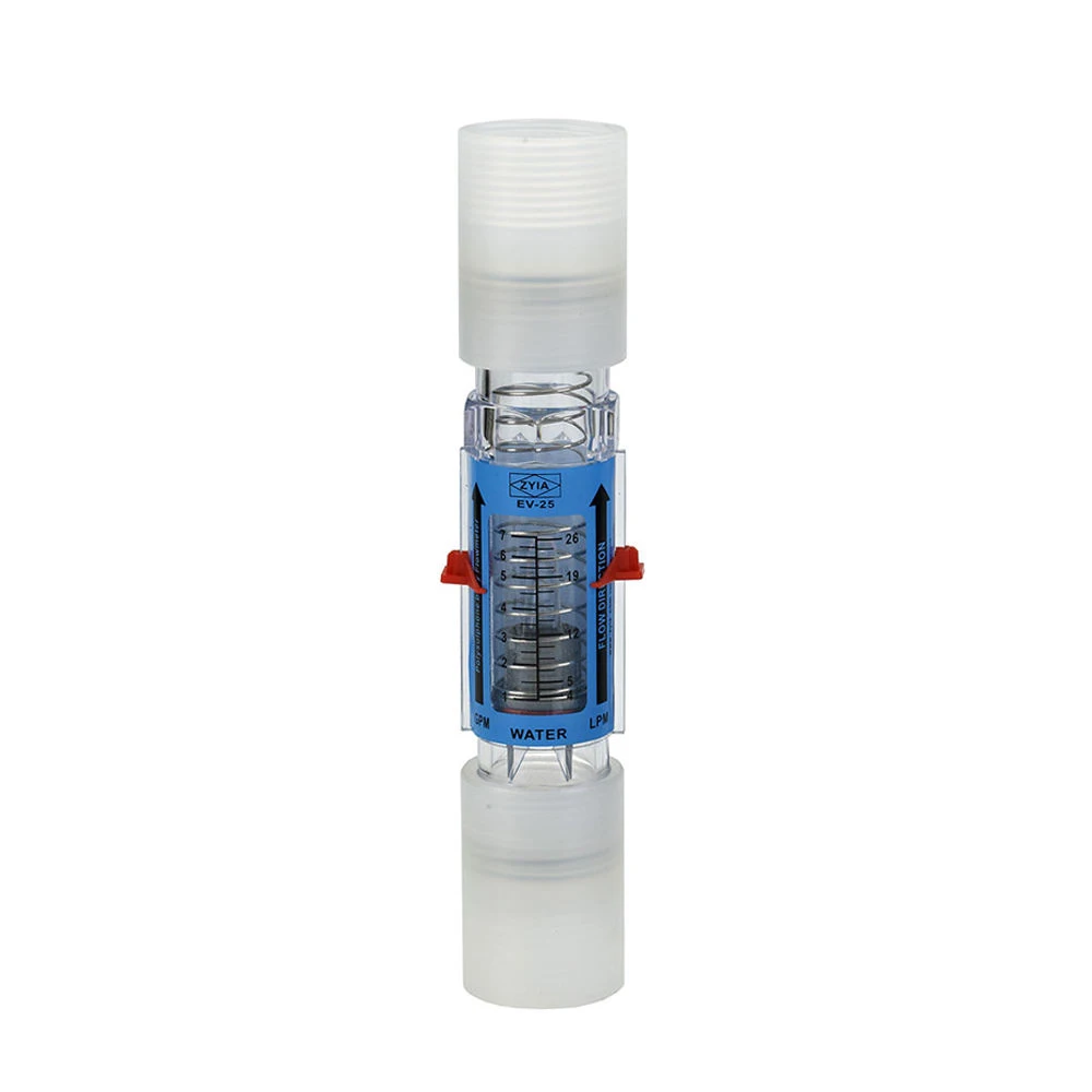 Online Measurement Direct Reading Thread Connection Vertical and Horizontal Water Flowmeters Plastic Pipe Rotary