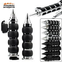 Empuñaduras de motocicleta de 1 "", 7/8'', acelerador de mano con amortiguación de aire de 4 anillos para Harley, Honda, Kawasaki, Suzuki, Yamaha, accesorios para bicicletas Cruiser