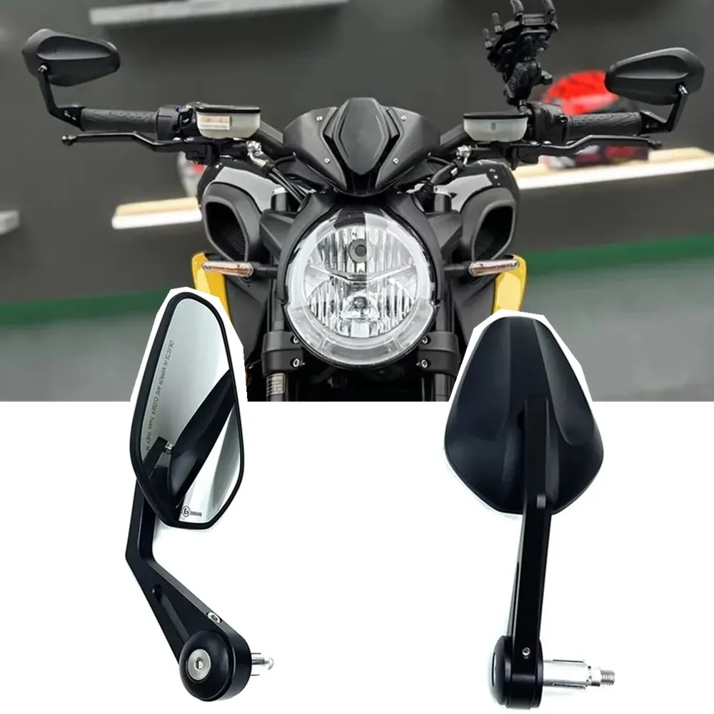 For MV Agusta Brutale 675 Brutale 1090 Brutale 800 Brutale 800RS Dragster 800 Motorcycle Bar End Mirror Handlebar 