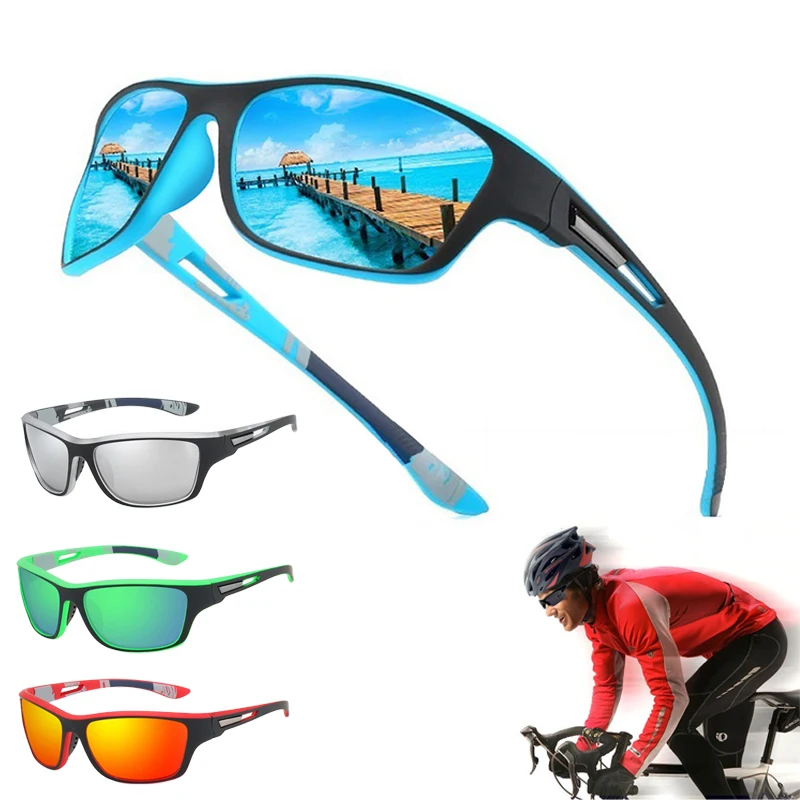 Cycling Sunglasses Outdoor Mountain Bike Riding Motorcycle Goggle Men Women Travel Beach Shades Polarized Sun Glasses UV400