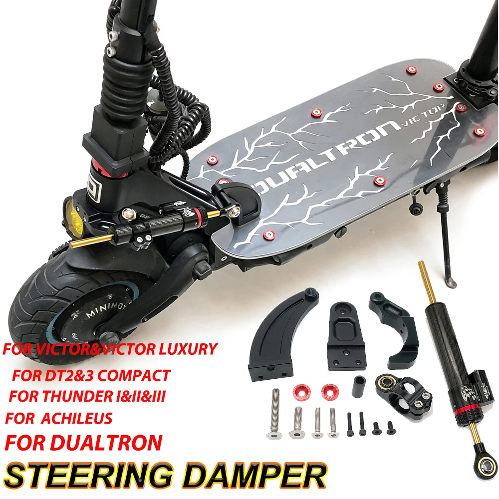 Directional Steering Damper Mounting Bracket Kit For Dualtron  Victor Luxury Thunder Achilleus Compact Electric Scooter Accessor view 2