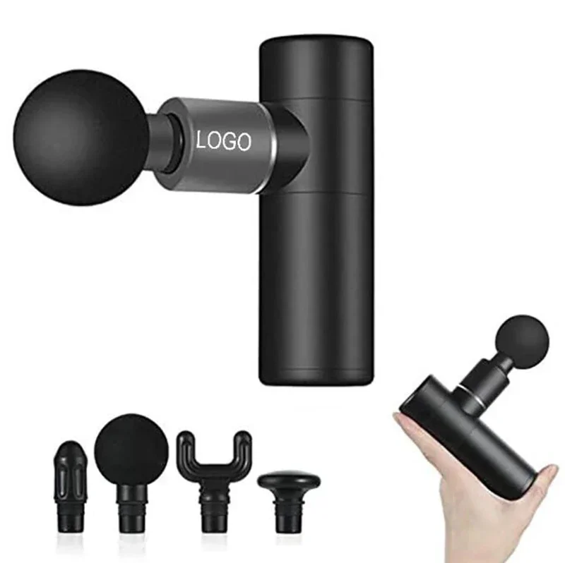 

Rechargeable Brushless Electric Vibration Massage Machine Muscle Massage Gun Gym Fitness Body Massage Gun