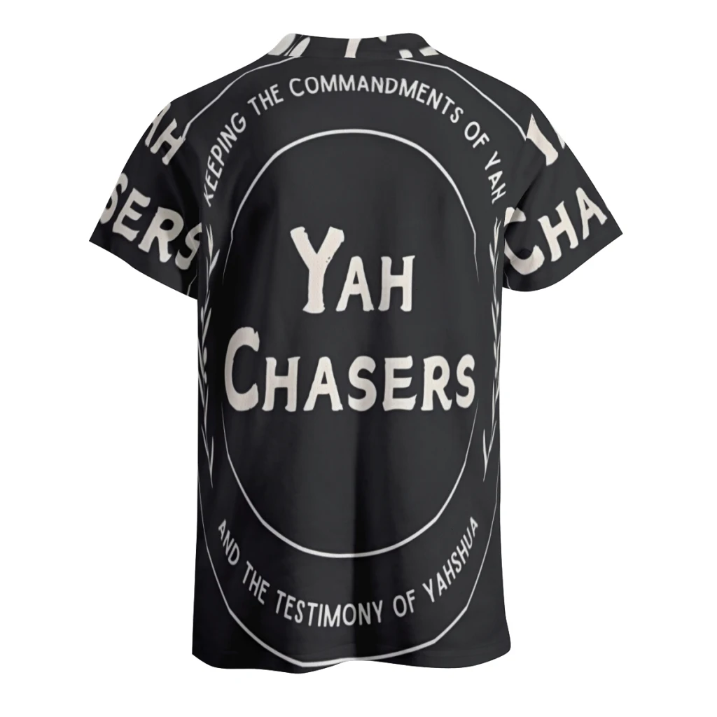 Yah Chasers Command and Testimony (Light) Trending Products Men's Clothing Soft T-Shirt Sports Top Tees Breathable T Shirt