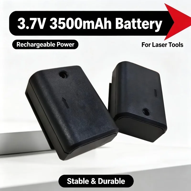 3.7V 3500mAh DA1 Lithium‑ion Rechargeable Battery Suitable for 12 16 Line 3D/4D Laser Level