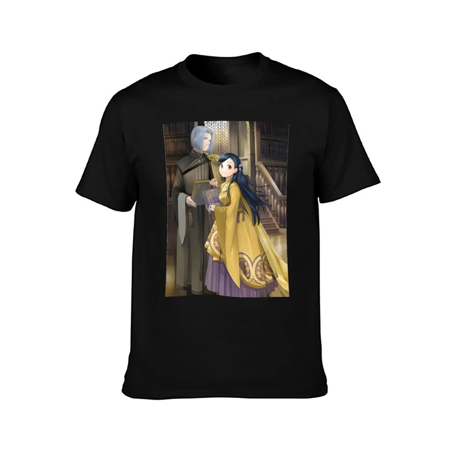 Ascendance of a Bookworm Rozemyne & Ferdinand T-Shirt Big and Tall Solid Color T-Shirt