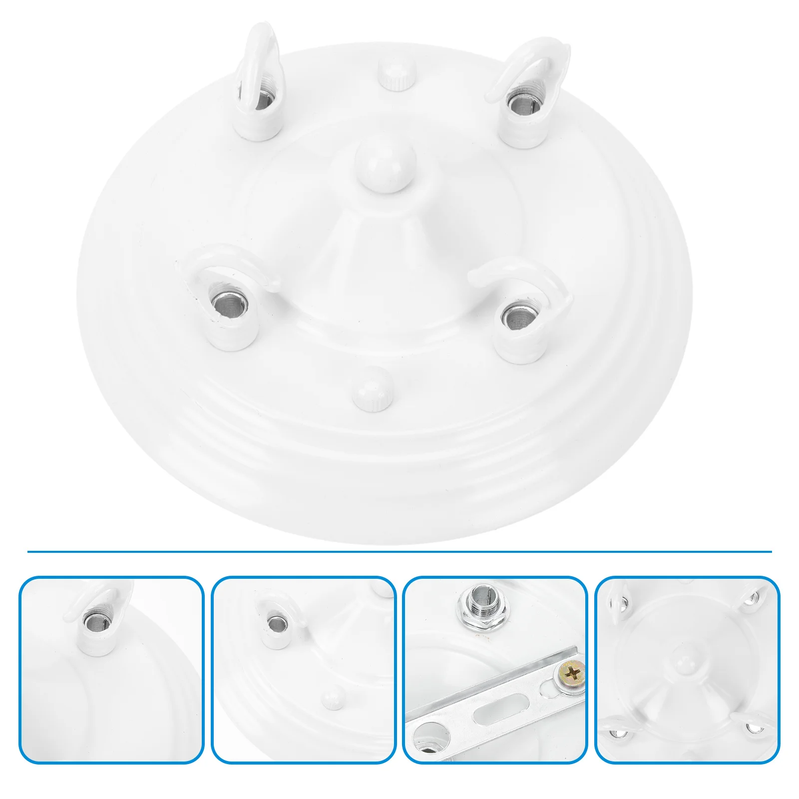 1 قطعة لوحة السقف الثريا مصباح هوك حامل دائم ضوء الرف لغرفة النوم المنزلية إضاءة ديكوريّة تركيبات تصاعد قوس