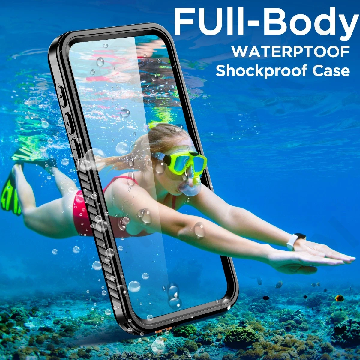 IP68 Waterproof Case For iPhone 17 16 15 14 13 12 11 Pro Max XR Plus 2025 Metal Aluminum Swimming Phone Luxury Underwater Cover