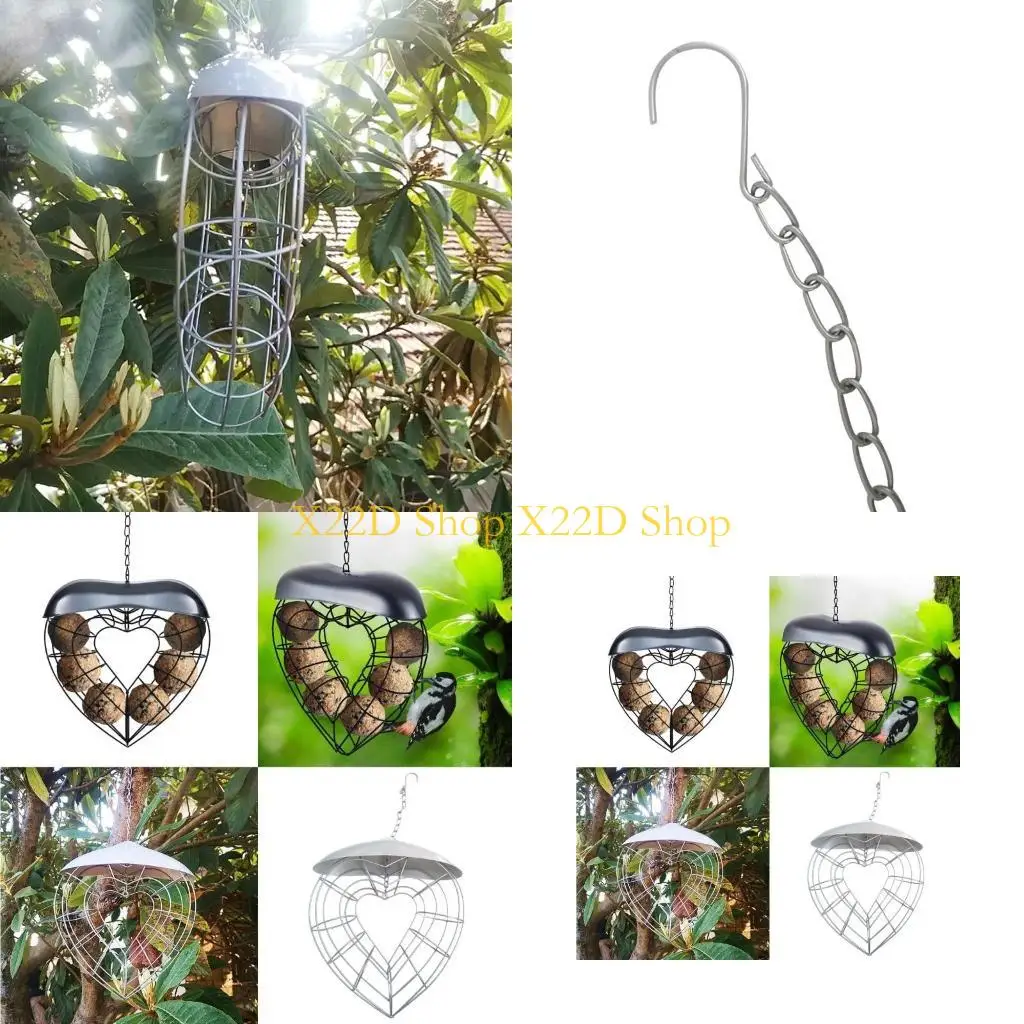 

X22D Birds Dispenser for Wild Canaries- Finches Grease-Basket Outdoor