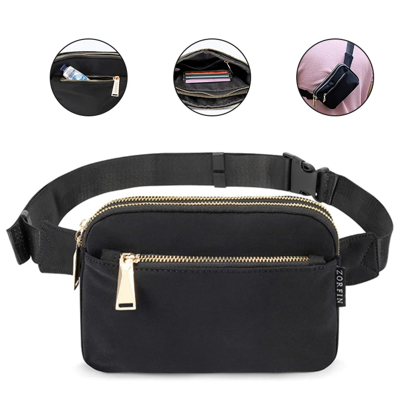 

Multifunction Chest Bags Anti Theft Single Crossobdy Bags for Men Waterproof Male Cross Body Messenger Wait Bag Fanny Pack Sac