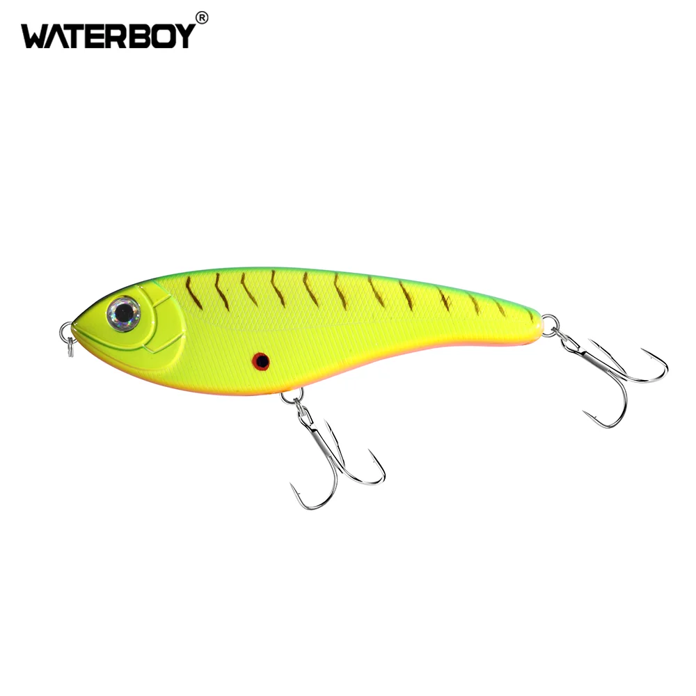 10 cm 27 g 12 cm 33 g Langsam sinkende VIB Neue Jerkbait Angelköder Stille Köder Hechtköder Künstliche Wobbler Pesca Leurre Barsch