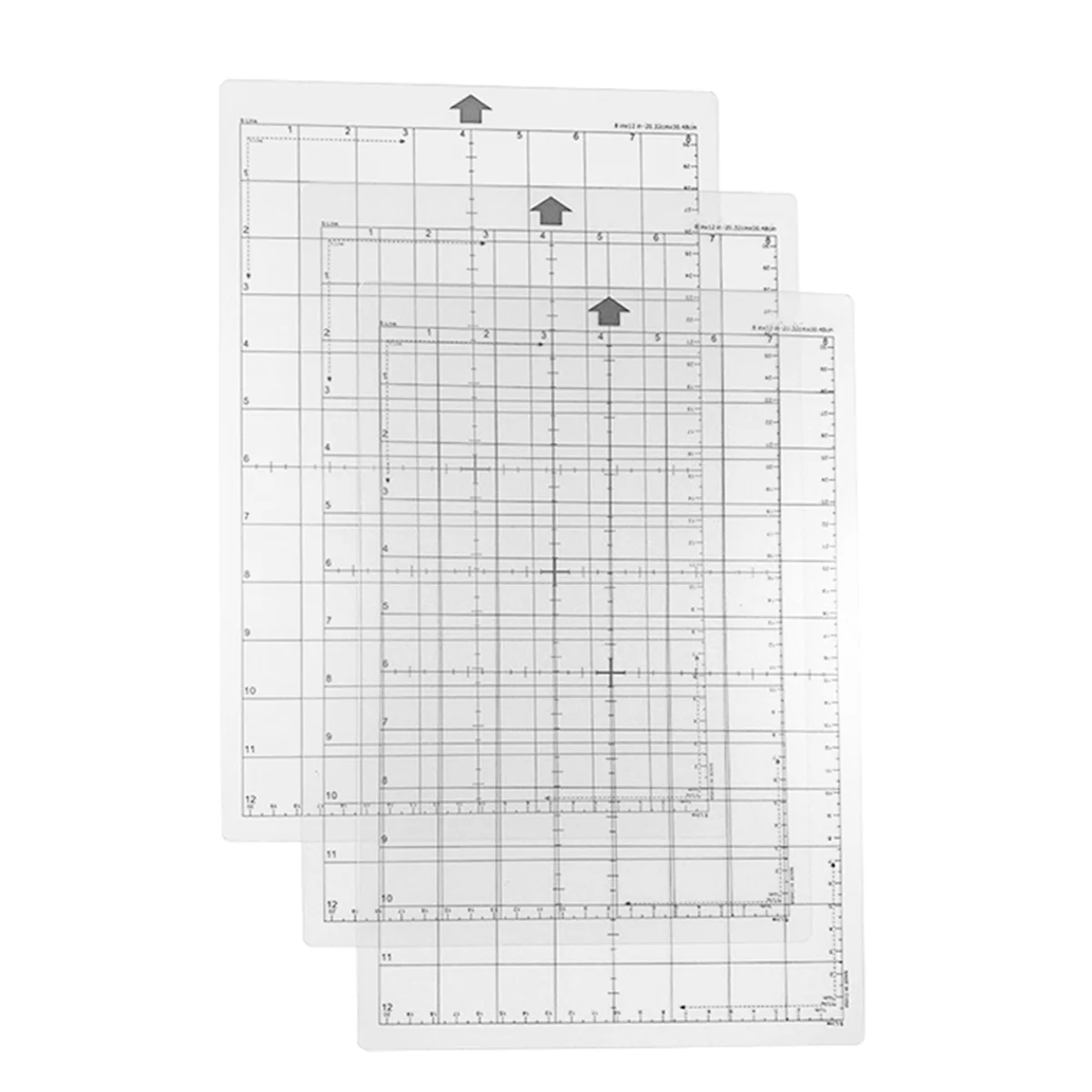 2025+Cutting Mats for Silhouette Portrait(3 Pack) 12X8in Cutting Mats Replacement for Silhouette Cameo Accessories