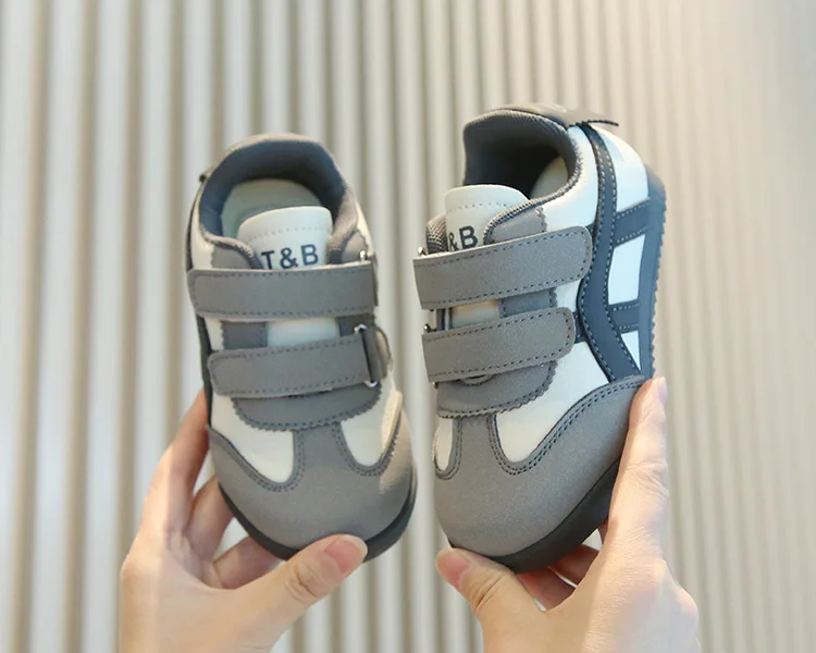Kinder-Laufschuhe 2026 Herbst Neue Mode Lässige Gehschuhe für Babys Jungen Mädchen Atmungsaktive Weiche Kinder-Sportschuhe – Detail 9