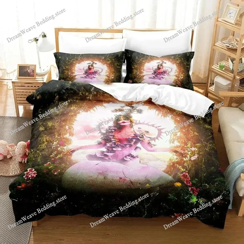 

Portals Melanie Martinez Album Style Duvet Cover Pillow Case Bedding Set Quilt Cover Double Bed Home Textileextile Luxury Gift