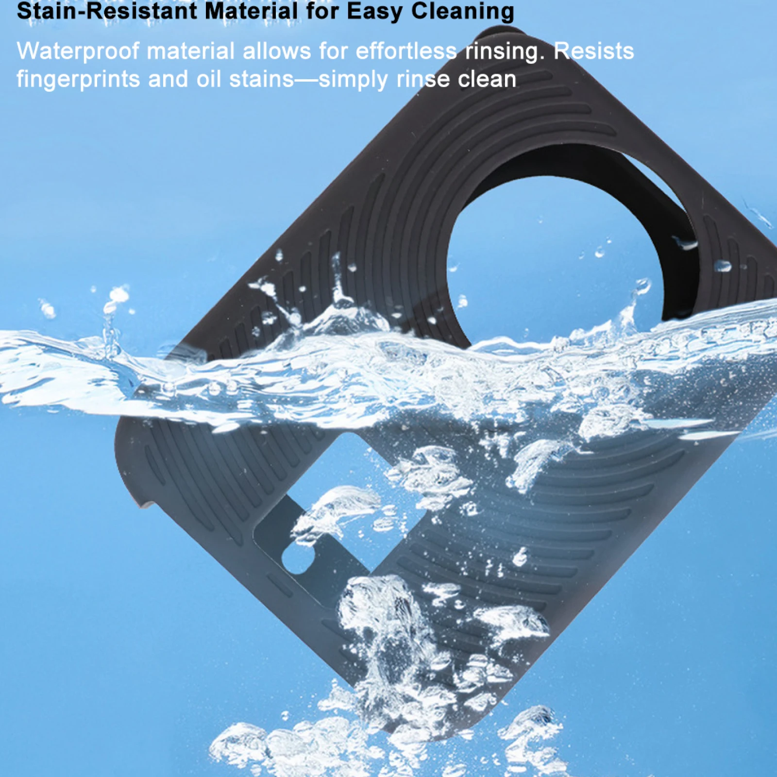 حافظة من السيليكون لهاتف Dji Osmo 360 حافظة واقية ناعمة للبطارية ملحقات كاميرا الحركة المفتوحة المقاومة للاهتراء