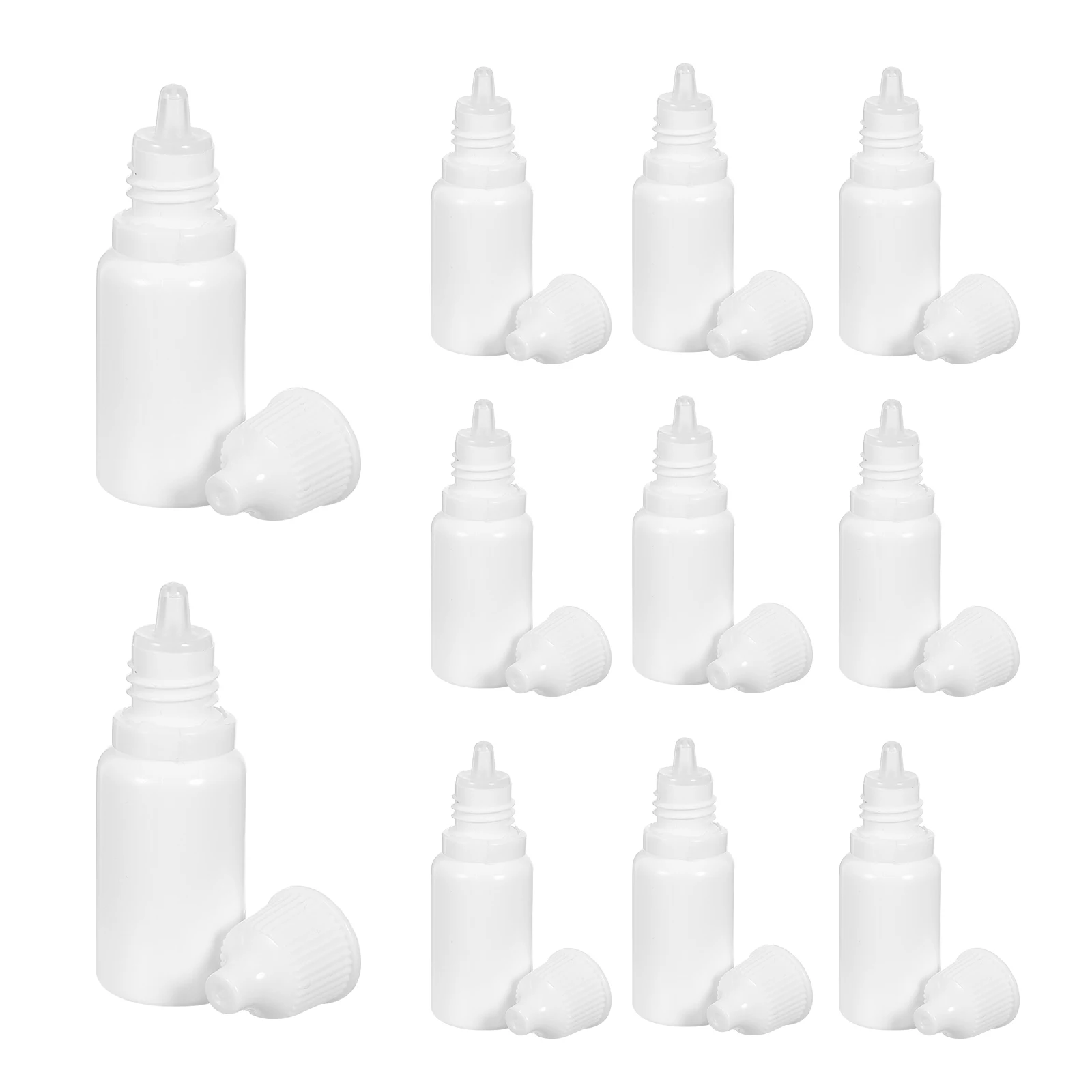 

60 Pcs Eye Drop Bottle Liquid Dispenser Container Eyedrops Bottles Plastic Dropper Empty Containers Leakproof