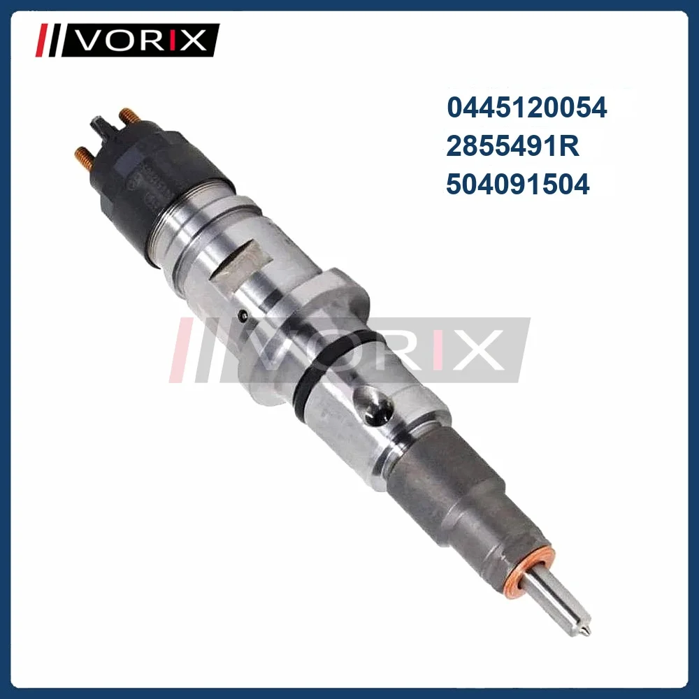 Fuel Injector 0445120054 2855491R 504091504 for IVECO CASE NEW HOLLAND 3.9L 5.9L