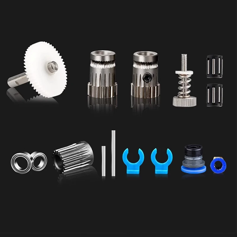 3D Printer Parts with BMG Dual Gear Kit for PRUSA Bowden/Sherpa Boost Your Printing Efficiency with Precision and Reliabilit