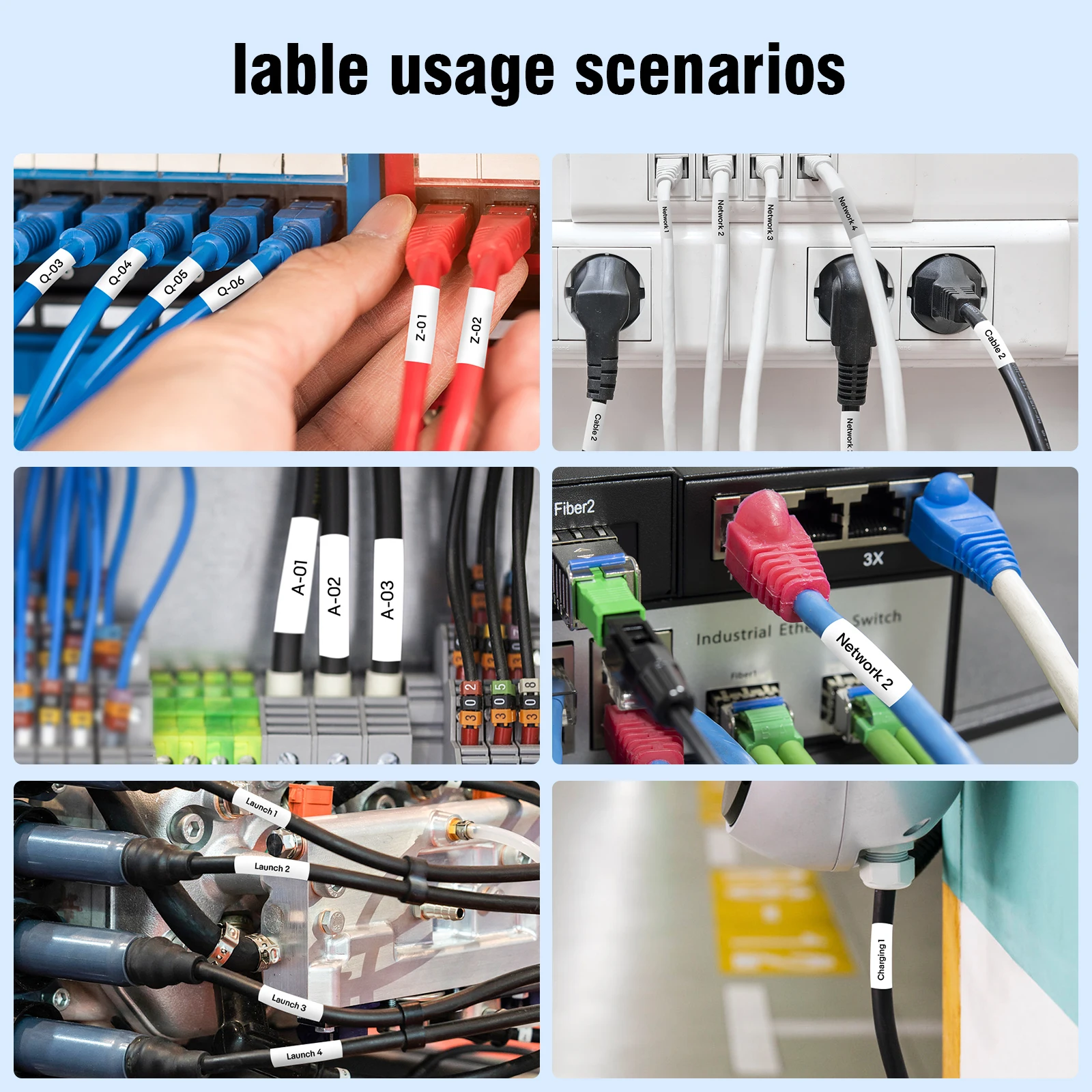 3-20PK HS HSe-231 Compatible for Brother HS HSe-231 HS-631 241 221 Heat Shrink Tubes Label For P-Touch PT-1010 PT-E550W Maker