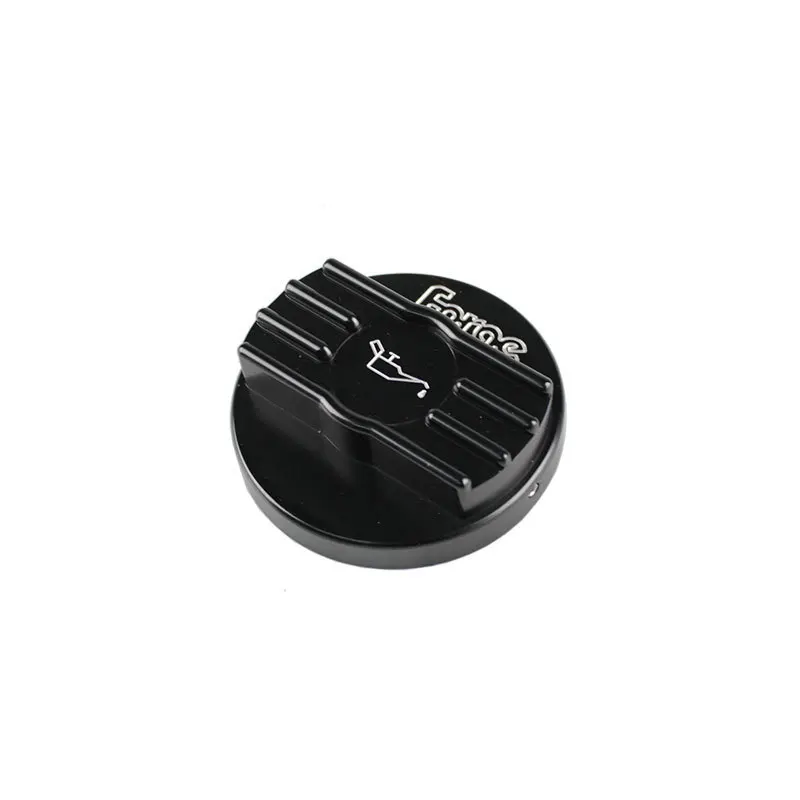 Aluminum Black Oil Filler Cap Coolant Cap Water Tank Cover for audi VW CC golf 6 GTI R MK6 Scirocco EA888