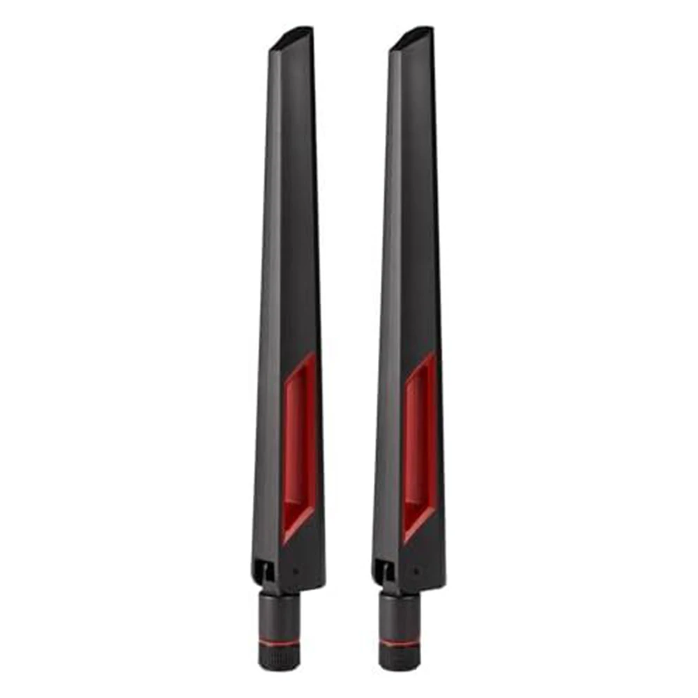 2pcs 6dBi Tri-Band for antenna for 2.4/5/6GHz Routers Motherboards For WiFi Cards USB Adapters Hotspots and for fpv Camera
