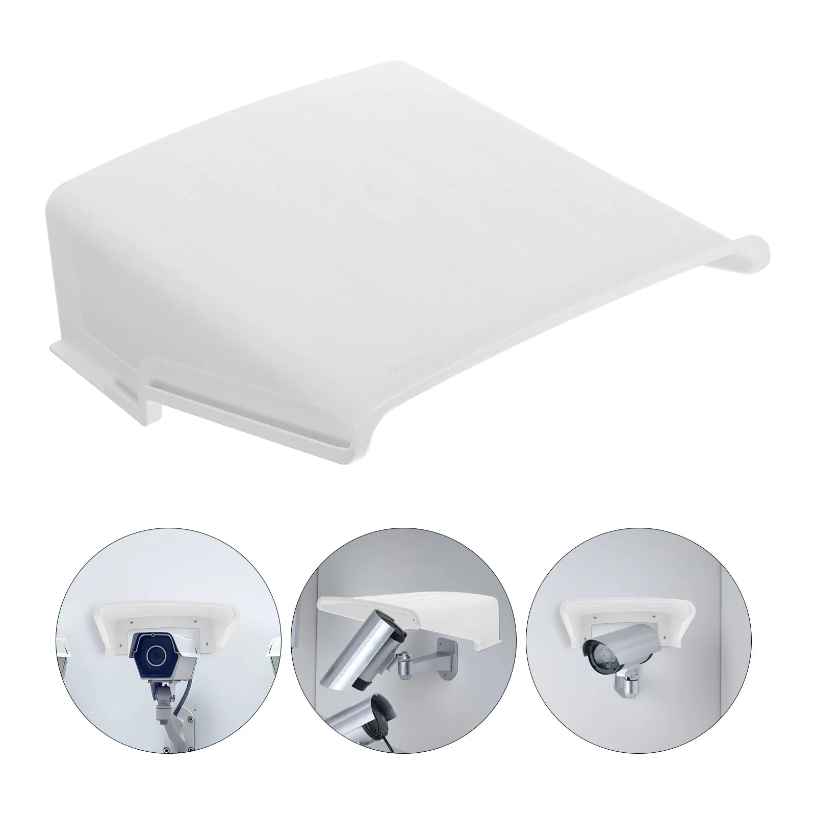 

4Pcs Outdoor Security Camera Waterproof Rain Cover Protective Housing Sunshade Dustproof Shield Rainproof Cover for Cctv Cameras