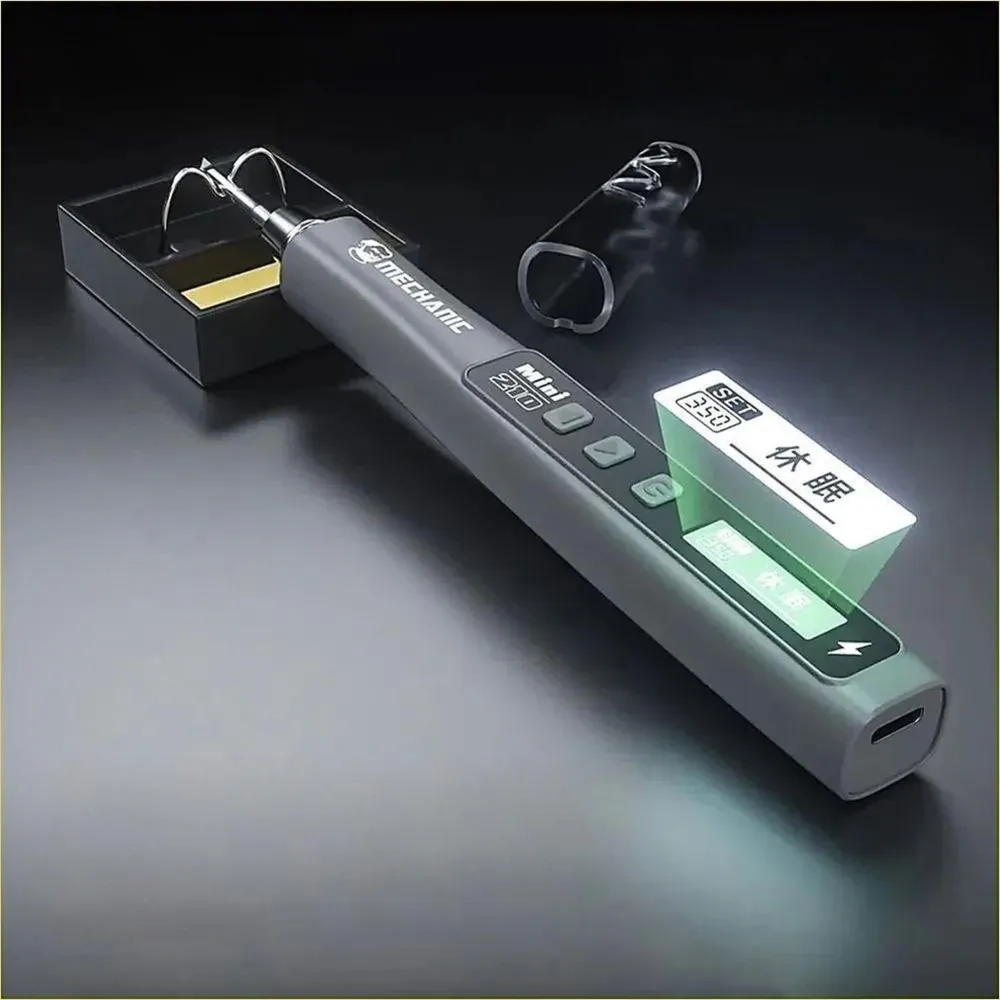 ABZL MECHANIC Mini210 Soldering Iron Portable Constant-Temperature Design For Tablets Electronic For PC Repair Tools