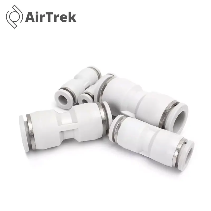 1/10/20 PCS PU Air Hose Quick Connector Fitting, 4/6/8/10/12/14/16MM Tube for Pneumatic Compressor Tools