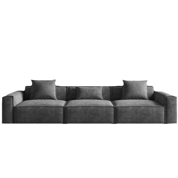 xj-Italian Light Luxury Technology Cloth Compression Sofa Modular Flexible Assembly Combination Easy To Clean Living Room Leisu*