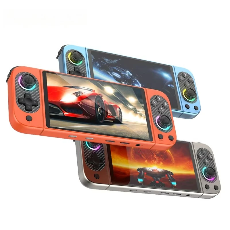 D50 Max Android Consoles Handheld Game Console 5 Inch Touch Screen Open Source Console De Jeux Video Game Console