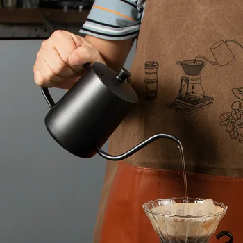 コーヒーメーカー ミニロングスパウトコーヒーポット 