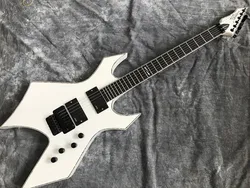 In stock B.O.C.RICH White color edge binding  electric guitar, active pickup, need more pictures Contact seller, fast shipping,