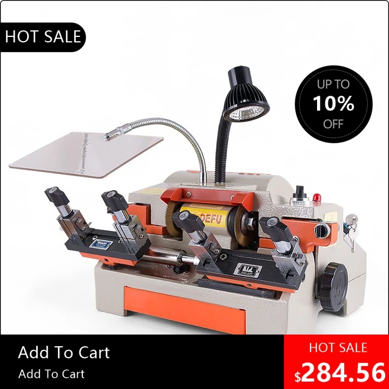

818003 Promotion 100E1 Multi-Functional Key Duplicating Machine 220V 50Hz Key Making Machine for Locksmith Househol