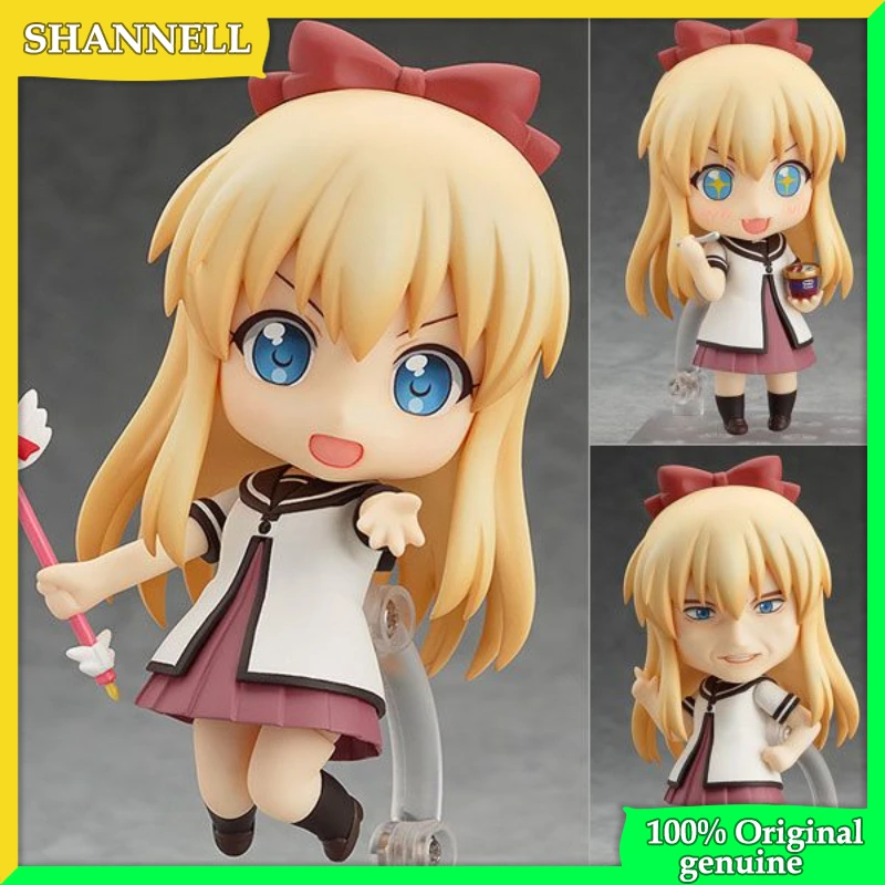 YuruYuri 479 Toshinou Kyouko 10cm  anime figures  Original genuine PVC Action Figure Anime Figure Model Toys Figure Collection