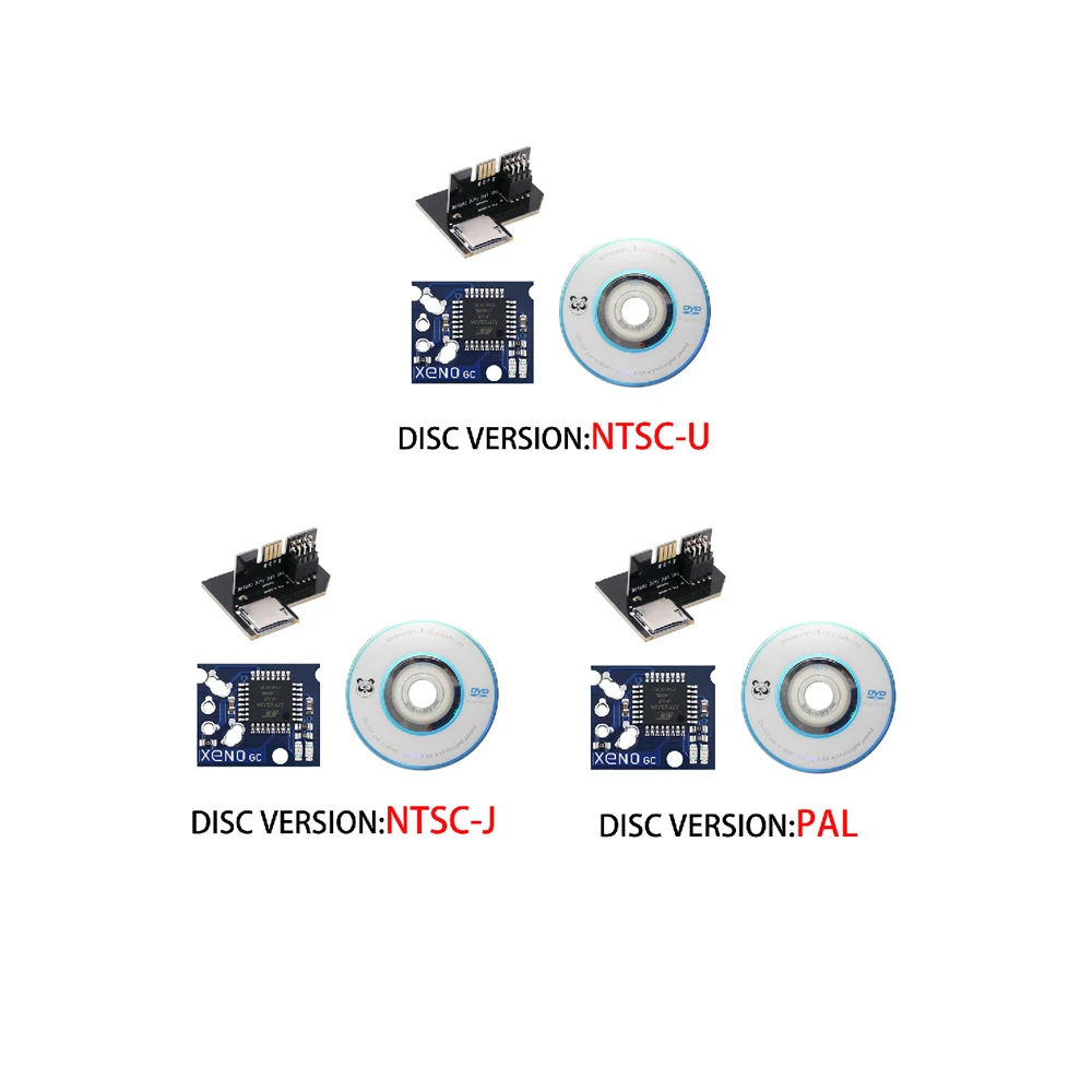 SD Card Adapter SD2SP2 Pro for NGC + Swiss Boot Disc v0.6  NTSC-U/NTSC-J/PAL with XENO Modchip  available