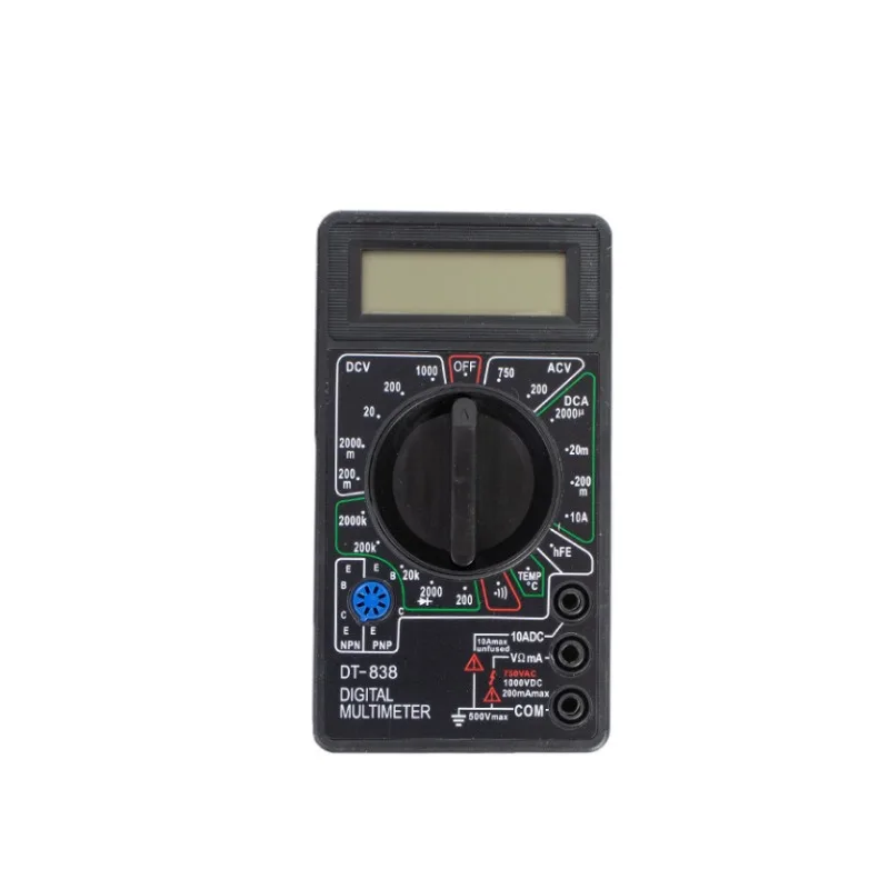 Multifunctional Multimeter DT838 Household Maintenance Electrician Meter High-precision Current and Voltmeter