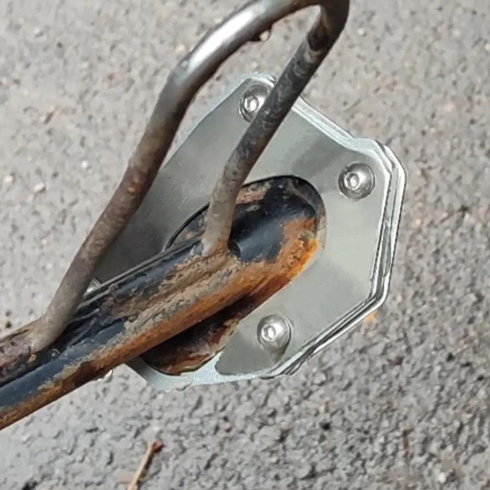 

Motorcycle Accessories FOR BMW G650GS G 650 G650 GS 2009-2013 2012 2011 2010 CNC Side Stand Enlarge Plate Kickstand Extension