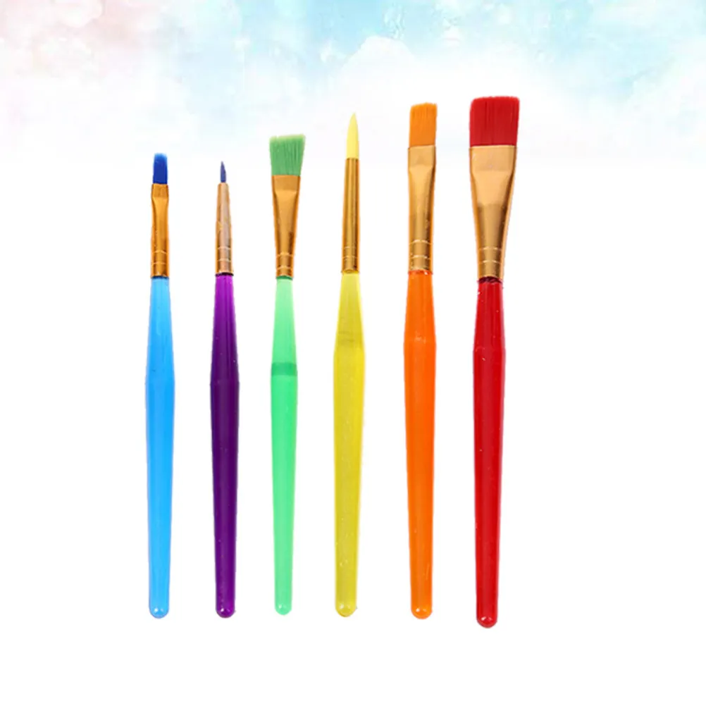 

Набор из 12 кистей для рисования с высококачественной щетиной, пластиковой ручкой и металлическим наконечником, идеально подходит для начинающих, для акварели и масла