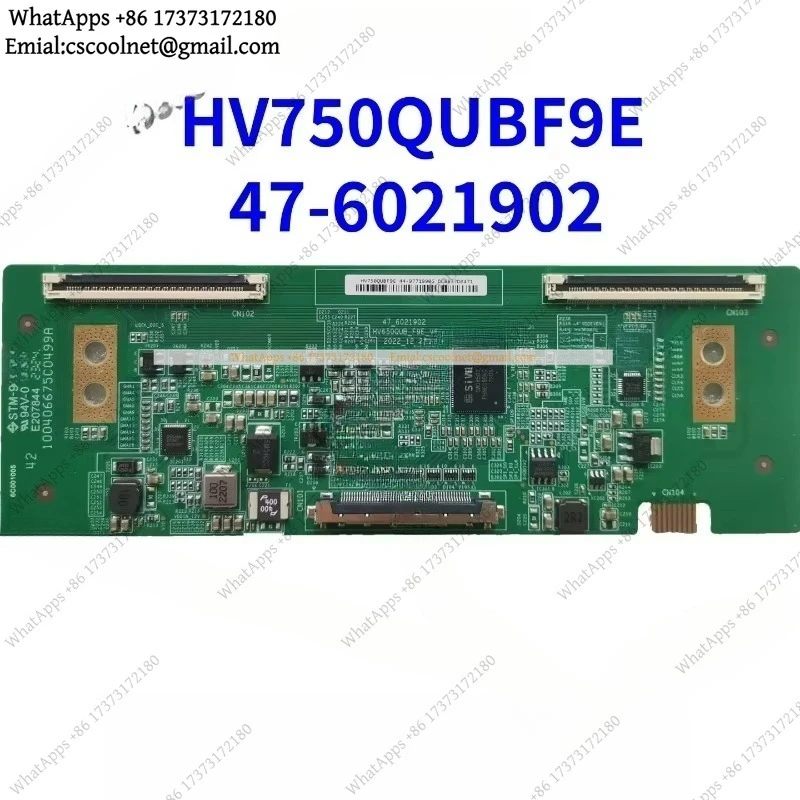 JS02 T-Con Board HV750QUB-F9E 47-6021902 for BOE 75 Inch TV