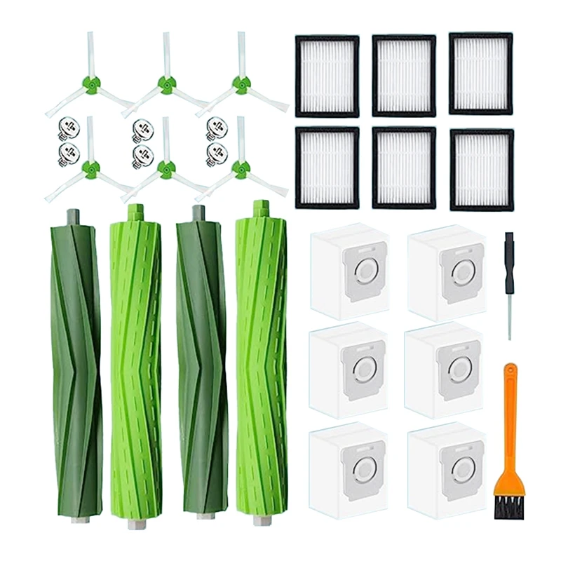 Accessoires pour robot de balayage IRobot, brosse principale, brosse latérale, noyau de filtre, sac à poussière, I7, J7, E5, E6, I3