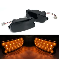 자동차 LED 턴 시그널 인디케이터 1999 2000 2001 스바루 Impreza RS 쿠페 & 세단 프론트 범퍼 펜더 사이드 마커 블링커 라이트