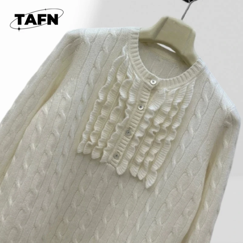 Trendy Neck Sweater for Women, Warm and Elegant for Winter Soft Comfortable Fuzzy Knit Sweater for Women A25375