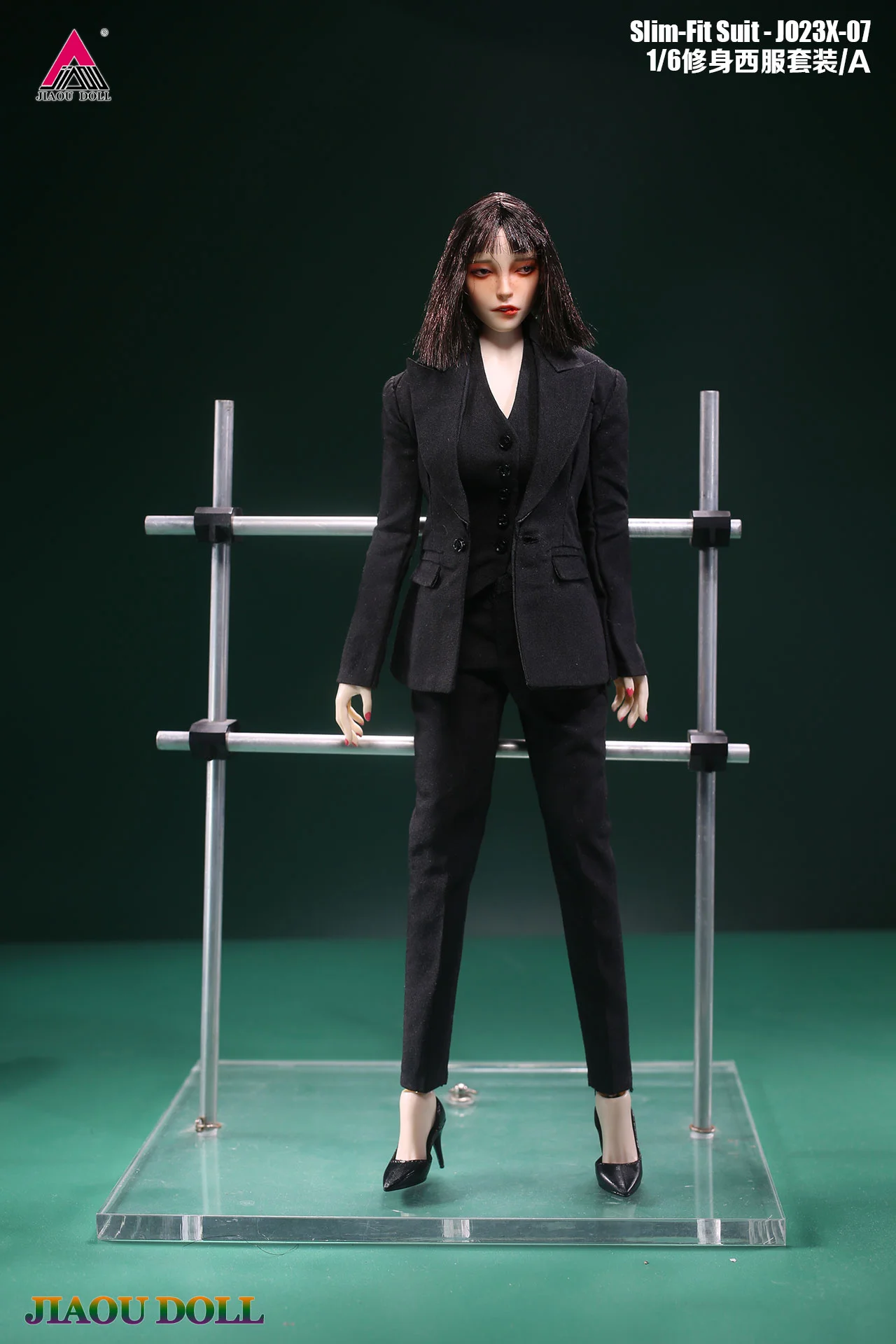 JIAOU DOLL JO23X-07 1/6 مقياس أنثى مكتب سيدة سليم المناسب دعوى مجموعة الملابس نموذج صالح 12 بوصة الجندي عمل الشكل الجسم