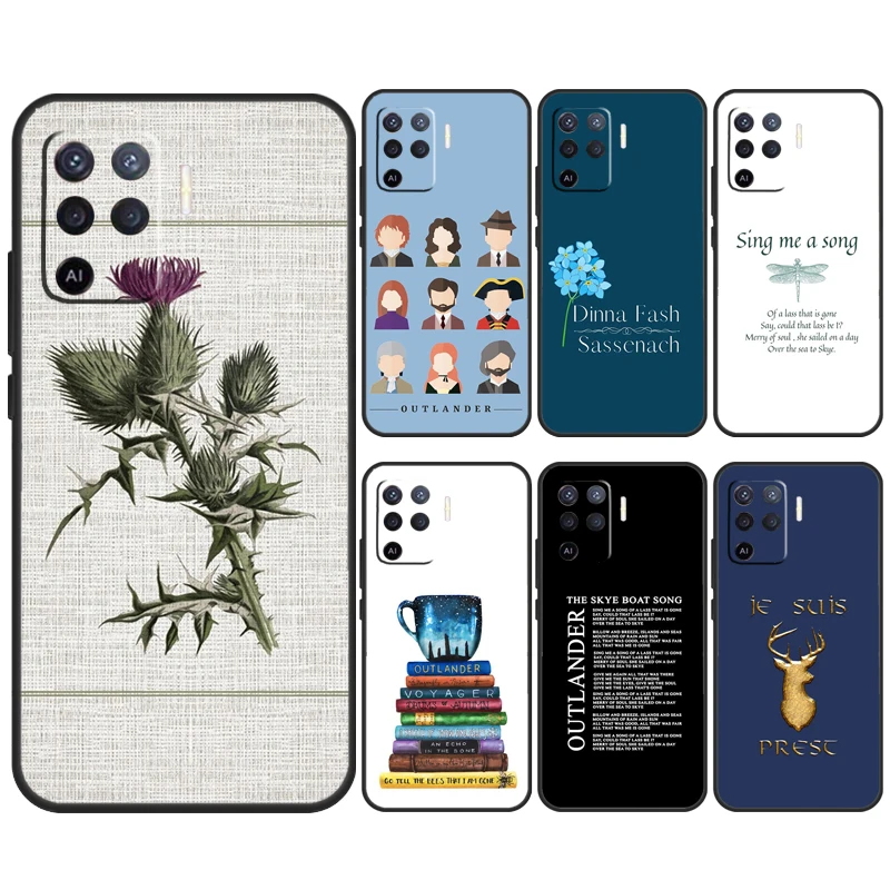 Outlander For OPPO A74 A94 A54 A58 A78 A98 A16 A76 A96 A15 A17 A77 A5 A9 A52 A72 A79 A57S A53S Case