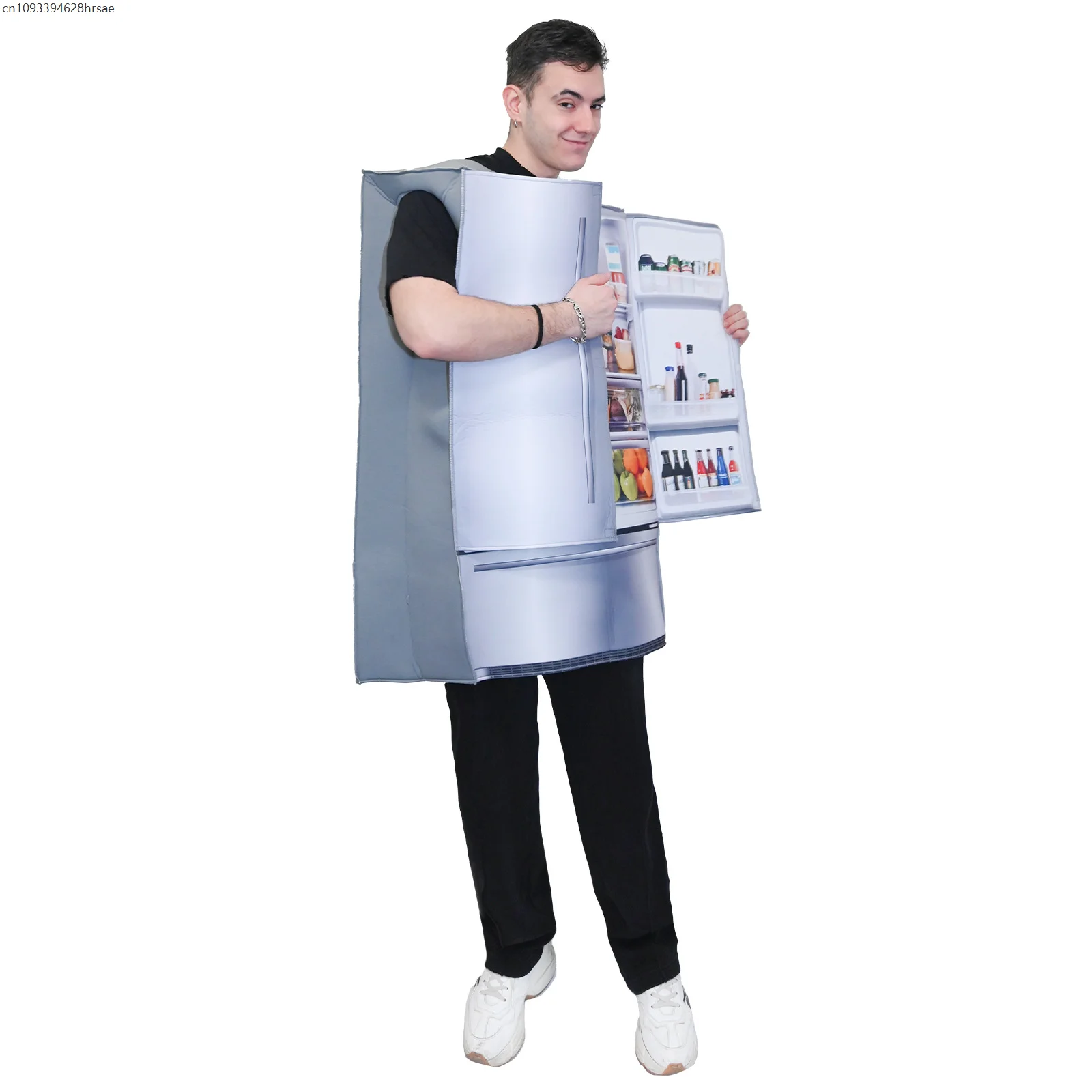 

Creative Intelligent Switch Refrigerator Character Performance Costume Party Bar Festival Funny Cosplay Unisex Outfit