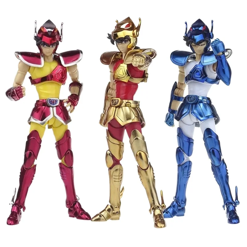 Em Estoque Saint Seiya GT Pegasus Seiya Versão Capacete com Base de Suporte Armadura Kylin Myth Cloth EX Figura de Ação Colecionável