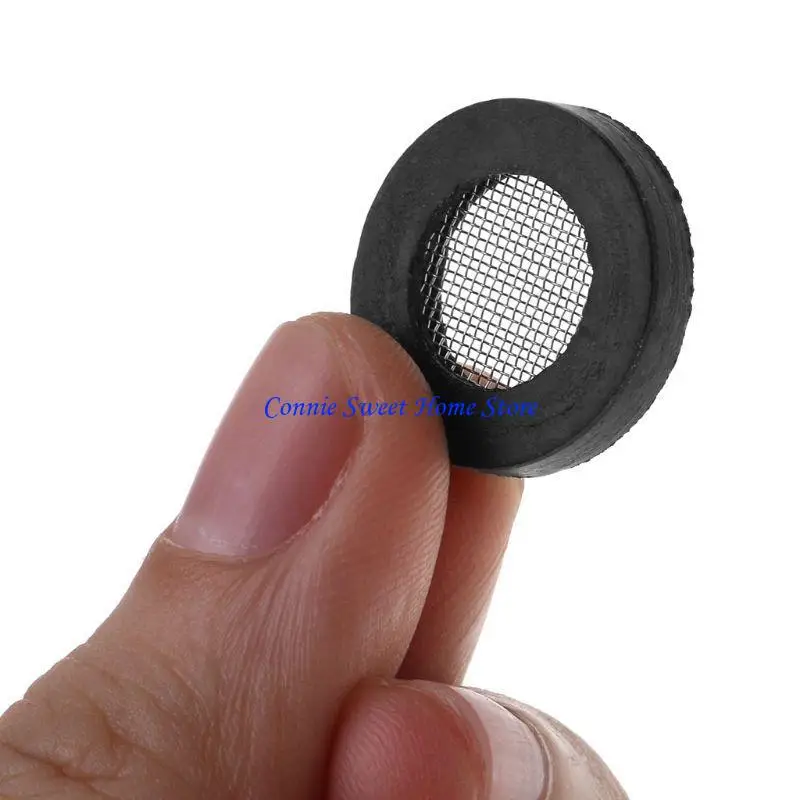 LXAF 10pcs O Ring Rubber Gaskets With Net Hose Seal Washers For Shower for Head Inlet