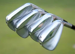 New Golf Clubs p77.0 silver Irons Set 4-9P 7pcs R/S Flex Graphite/Steel Shaft with Head Cover