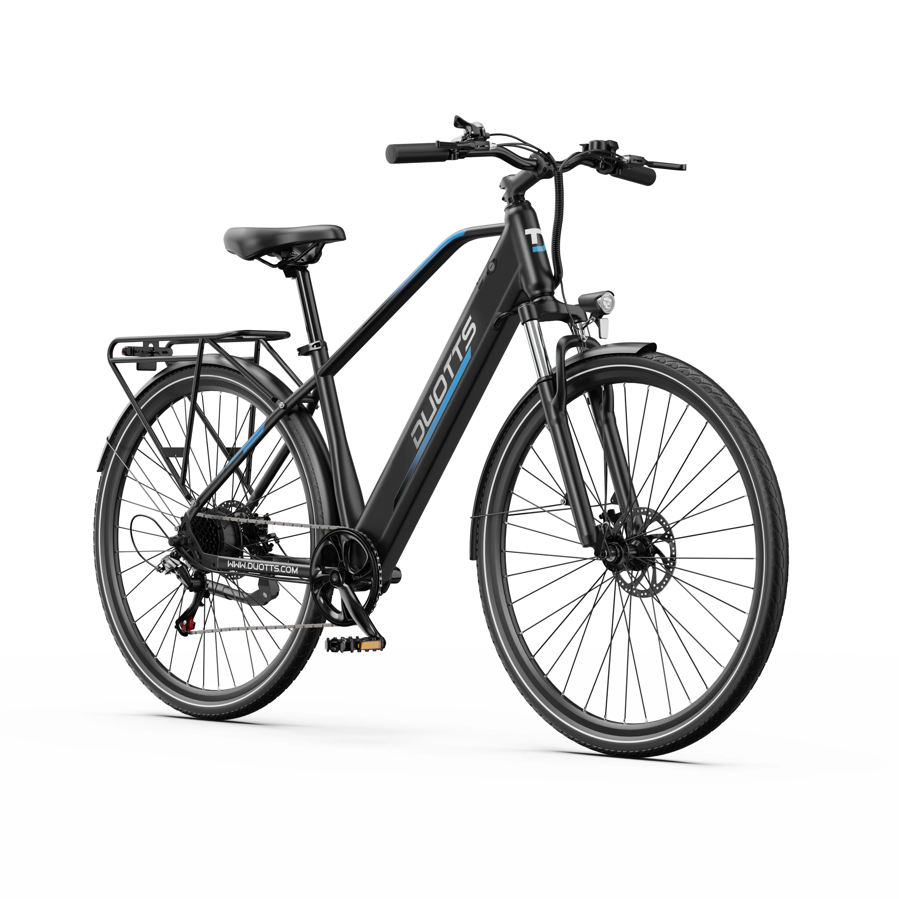 DUOTTS C29 Lite 27,5 Zoll Reifen Erwachsenen-Elektrofahrrad 250W City E-Bike 36V 13Ah Akku 7-Gang Elektrofahrrad – Detail 12