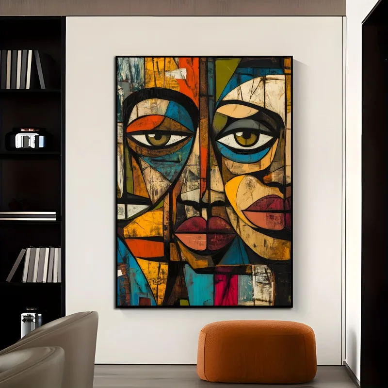 Scandinavian Abstract Wall Art Cubist Picasso Figures HD Canvas Poster Prints Home Bedroom Living Room Decoration